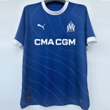 23/24 Marseille Away 1:1 Fans Soccer Jersey