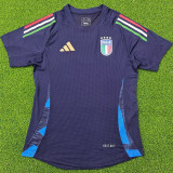 24/25 Italy Sapphire Blue Player Version Soccer Jersey
