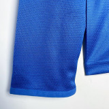 2006 Italy Home Long Sleeve Retro Soccer Jersey