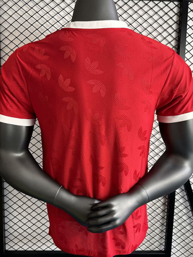 24/25 ARS Red Special Edition Player Version  Soccer Jersey(三叶草标)