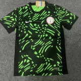 24/25 Nigeria Green Black Fans Soccer Jersey