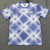 25/26  Salvador White Blue Edition Fans Soccer Jersey