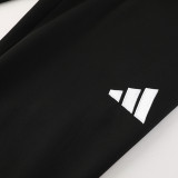 24/25  Germany Black White Jacket Tracksuit(02)