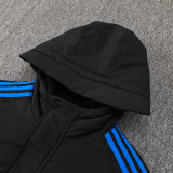 24/25 Argentina Black Hooded Cotton Coat (金标)帽棉衣