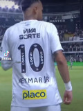 24/25 Santos FC Home Fans Soccer Jersey(Print All Sponsor)(新全广告、背上NVA~SRTE)