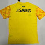 22/23  Benfica Yellow  Fans Soccer Jersey