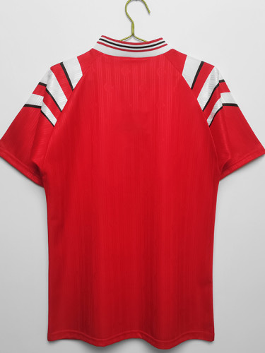 1996 Turkey Home Retro Soccer Jersey