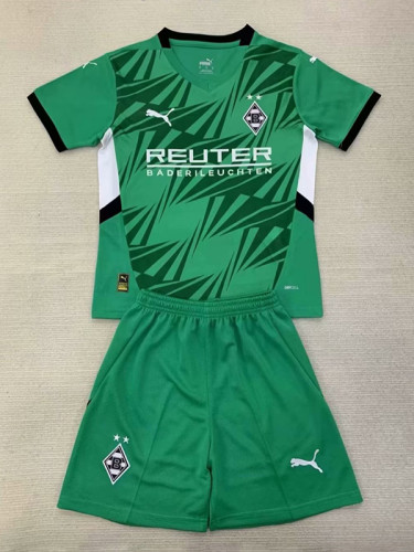 24/25 Monchengladbach Away Kids  Soccer Jersey