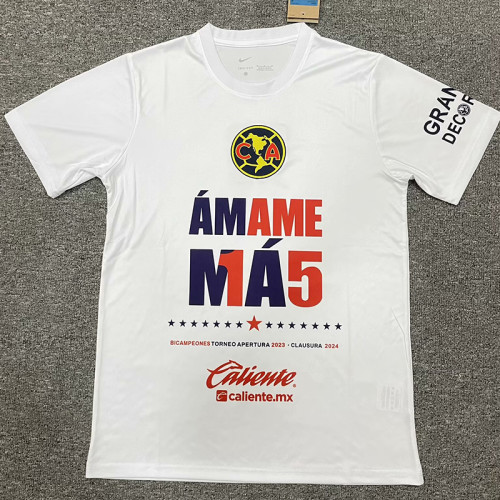 2024 Club America White casual version Short sleeve