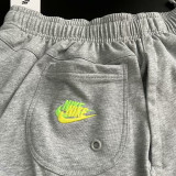 24/25 NK Grey Cotton shorts(002、前彩色标、全棉)