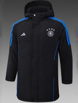 24/25 Germany Black Hooded Cotton Coat 黑连帽棉衣 24/25 Germany Black Hooded Cotton Coat 黑连帽棉衣