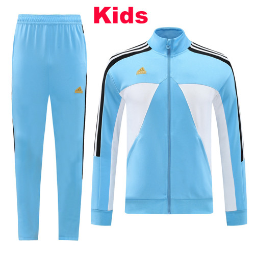 24/25 AJ20 Sky Blue kids Jacket Tracksuit(童装）