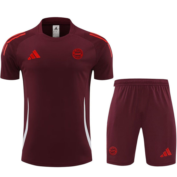 24/25 Bayern Deep Red Training Short Suit