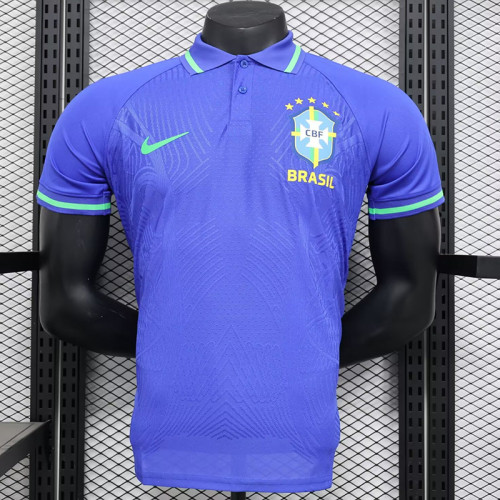 24/25 Brazil Blue Special Edition  Player Version Soccer Jersey