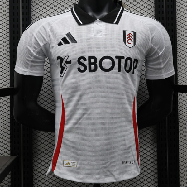 24/25 Fulham Home Player Version Soccer Jersey