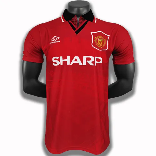 1994/1996 Man Utd Home Retro Soccer Jersey