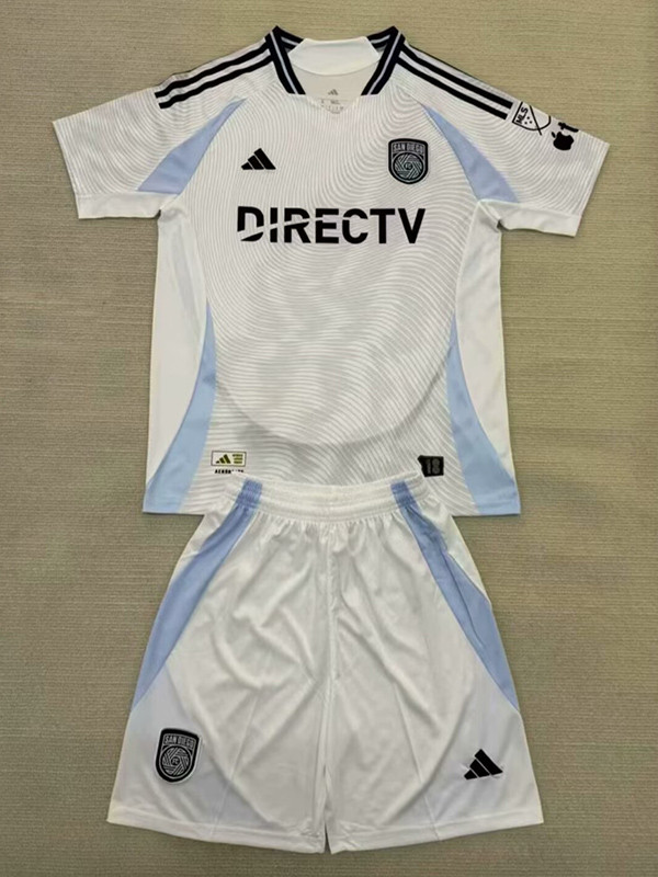 25/26 San Jose Earthquakes Away Kids Soccer Jersey(带章）