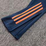24/25 Man Utd Orange  Half Pull Tracksuit  (橙色、半拉链)