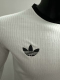 25/26 Germany White 125th Anniversary Edition  Long Sleeve  Player Version Soccer Jersey