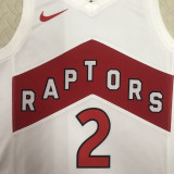22/23 Raptors LEONARD #2 White Top Quality Hot Pressing NBA Jersey