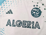 24/25  Algeria White Player Version  Kids Soccer Jersey(A32)球员
