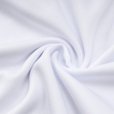 26/27 PSG White Polo Collar Pants Set