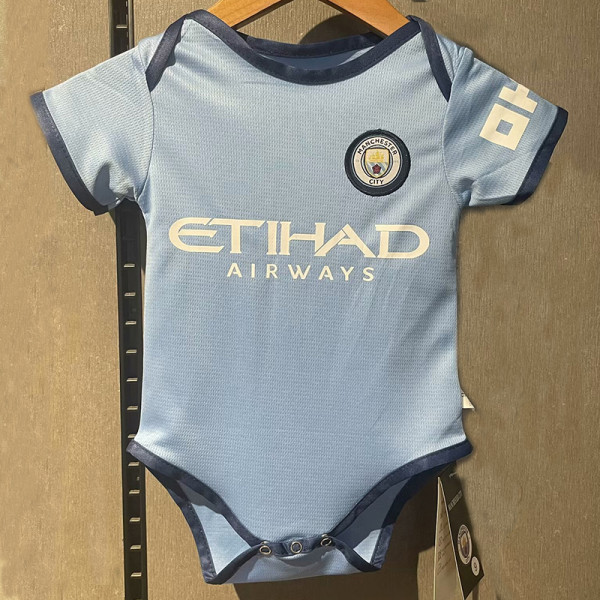 24/25  Man City Home  Baby Infant Crawl Suit