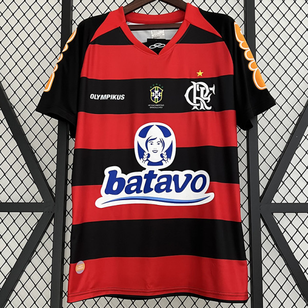 2010 Flamengo Home Retro Soccer Jersey
