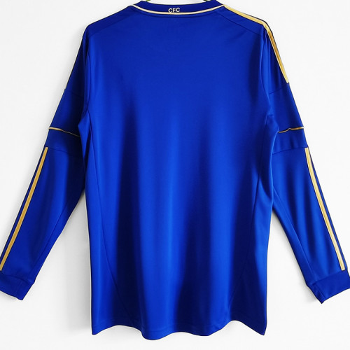 2012/2013 CHE Home Retro Long Sleeve Soccer Jersey (长袖)