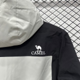 24/25 F705 CAMEL Black &White Single Layer Hooded Windbreaker (连帽）
