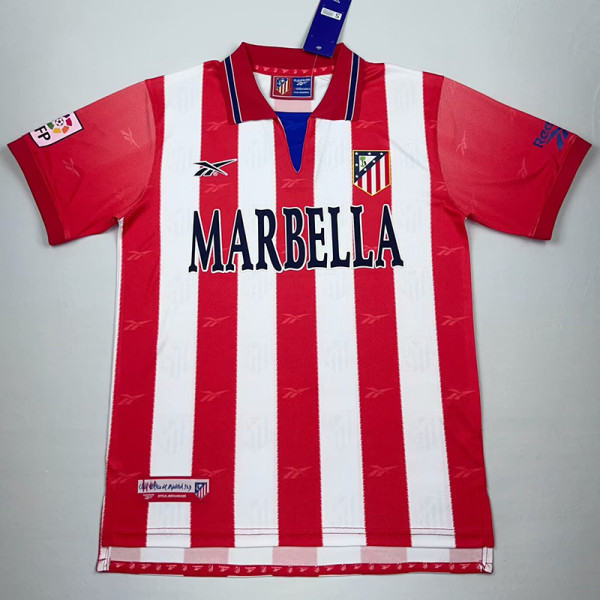 1998/1999 ATM Home Retro Soccer Jersey(带98/99西甲章)