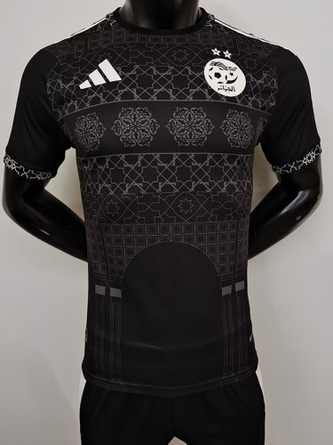 24/25 Algeria Black Printed Special Edition  Player Version Soccer Jersey A33