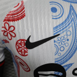 24/25 BAR  White Puzzle Special Edition  Player Version Soccer Jersey