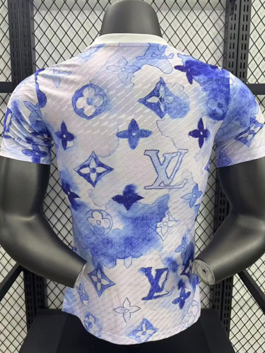 25/26 RMA Purple Pattern Edition White  Player Version Soccer Jersey