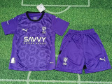 24/25 Al-Hilal Third Kids Soccer Jersey