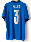 2000 Italy Home Blue Retro Soccer Jersey