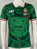 1998 Mexico Home Retro Soccer Jersey (带小字)