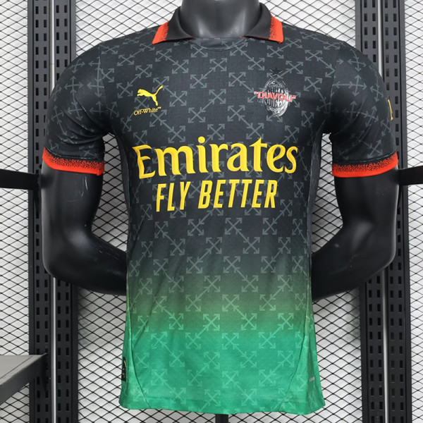 24/25 ACM Fourth Black Player Version  Soccer Jersey