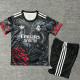 25/26 RMA Dragon Head Diagram Black  Kids Soccer Jersey