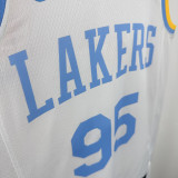22/23 LAKERS ANDERSON # 95 White Top Quality Hot Pressing NBA Jersey(圆领)
