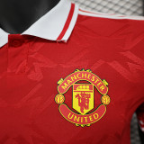24/25 Man Utd  Red Special Edition Player Version Soccer Jersey（彩标）