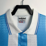 1994 Argentina Home Retro Soccer Jersey