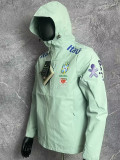 2024 Brazil Light Green Thin Style Windbreaker T09(连帽）