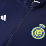 24/25 Al-Nassr Royal Blue Jacket Tracksuit(01)