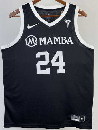 2023 LAKERS BRYANT #24 Black MAMBA Top Quality Hot Pressing NBA Jersey
