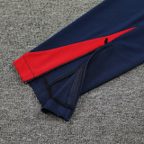 24/25  PSG Royal blue Player version Half Pull Tracksuit  (半拉链)