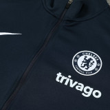 24/25 CHE Black Blue Jacket Tracksuit