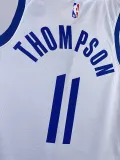 22/23 WARRIORS THOMPSON #11 White Top Quality Hot Pressing NBA Jersey (V领)