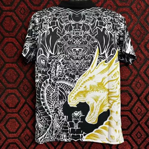 24/25 RMA Black Golden Dragon Special Edition Training Shirts(黑金龙)