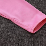 25/26  Inter Miami Pink Kids  Half Pull Tracksuit #E2530  (半拉链)